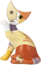 Rosina Wachtmeister Katze Dalia Colours of Paradise Goebel 31400611 Biskuitporzellan mehrfarbig