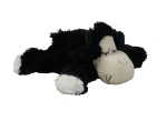 Inware 6618 - Kuscheltier Schäfchen Sleepy, schwarz, 18 cm, Schmusetier, Schäfchen