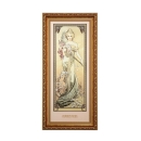 Frühling 1900 - Wandbild Bunt Alphonse Mucha Goebel 66508561