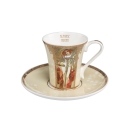 Herbst / Winter - Espressotasse Bunt Alphonse Mucha Goebel 67011681