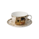 Der Kuss - Tee-/Cappuccinotasse Bunt Gustav Klimt Goebel 67012531