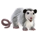 Folkmanis Handpuppe Opossum 3119 ca. 61cm merhfarbig Maul und Vorderbeine spielbar