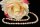 Echte Zucht-Perlenkette Rose 45cm 8mm mit Kugel-Schliesse ca. 8mm K110