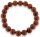 Goldfluss Armband mit 10mm Goldfluss Perlen auf doppelten Gummiband AR008