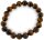 Tigeraugen Armband mit 10mm Tigerauge Perlen auf doppelten Gummiband AR002