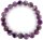 Amethyst Armband mit 10mm Amethyst Perlen auf doppelten Gummiband AR001