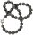 Perlmutt Anthrazit Grau Kette 46cm, ca. 10mm Perlengröße Collier Halskette Mother-of-Pearl MOP06