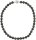 Perlmutt Anthrazit Grau Kette 46cm, ca. 10mm Perlengröße Collier Halskette Mother-of-Pearl MOP06