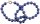 Perlmutt Royal Blue Blau Kette 46cm, ca. 10mm Perlengröße Collier Halskette Mother-of-Pearl MOP04