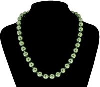 Perlmutt Olive Kette 46cm, ca. 10mm...