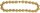 Perlmutt Kette Gold 45cm ca.16mm Collier Halskette Mother-of-Pearl MOP11