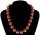 Perlmutt Kette Kupferrot 45cm ca.16mm Collier Halskette Mother-of-Pearl MOP15