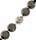 Perlmutt Kette Grau 45cm ca.16mm Collier Halskette Mother-of-Pearl MOP08