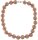 Perlmutt Kette Lachsfarben 45cm ca.16mm 925 Silber Collier Halskette Mother-of-Pearl MOP09