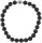 Perlmutt Kette Anthrazit 45cm ca.16mm Collier Halskette Mother-of-Pearl MOP07