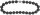 Perlmutt Kette Anthrazit 45cm ca.16mm Collier Halskette Mother-of-Pearl MOP07