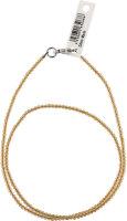 Citrin Hals-Kette 45cm ca. 1-1.5mm facettiert 925 Silber...