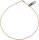 Citrin Hals-Kette 45cm ca. 1-1.5mm facettiert 925 Silber Karabiner-Verschluss Punziert Perlenzentrum Stelyna
