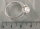 Damen Ring Perlenring 1 Perle ca. 6-7mm weiß, handgearbeitet, versilbert, rhodiniert P225 Größe US 7 Standard 55  GY015