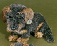 Förster Stofftiere 1518 Rauhaardackel sitzend 32cm...