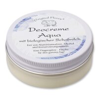 Florex Deocreme 2x40ml, Aqua mit biologischer Schafmilch...