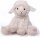 Inware 5910 - Kuscheltier Schaf Beo, creme, sitzend, 15 cm, Schmusetier