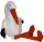 Inware 6863 - Kuscheltier Storch Otto, 35 cm, Schmusetier