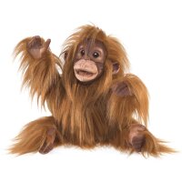 Folkmanis Baby Orang-Utan Orangutan Handpuppe...