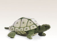 Folkmanis Handpuppe Puppet Landschildkröte (helles...