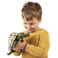 Folkmanis Handpuppe Puppet Landschildkröte (helles...