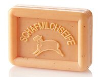 Ovis Hansen Schafmilchseife Aprikose 100g Eckig 8,5 X 6...
