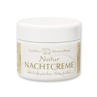 Florex Natur Nachtcreme im Tiegel mit biologischer...