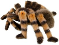 Kösener Rotknievogelspinne "Aggi" F4151 22 cm schwarz/braun Plüschvogelspinne
