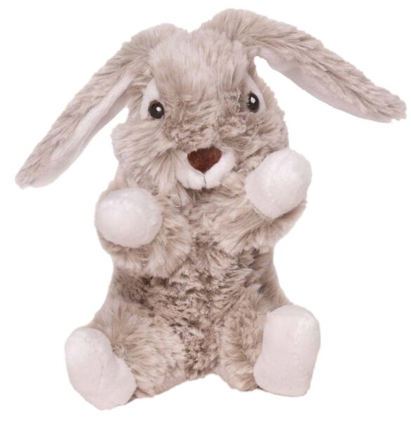 Inware 7600 - Kuscheltier Hase Hasi, 15 cm, sitzend, Schmusetier