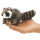 Folkmanis 2646 Fingerpuppe Waschbär Mini Raccoon schwarz, grau
