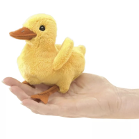 Folkmanis 2764 Fingerpuppe, gelb Entenkücken