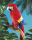Folkmanis Scarlet Macaw Hand Puppet roter ARA plüsch