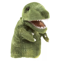 Folkmanis 2997 Dinosaur Handpuppe, grün