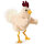Folkmanis 3030 Handpuppe, Mehrfarbig Lustiges Huhn / Funky Chicken
