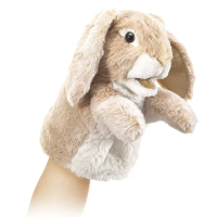 Folkmanis Puppets- Hand Puppet, 2944 Hase Kannichen