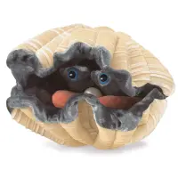 Folkmanis 3067 Große Muschel / Giant Clam Puppet /...