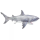 Folkmanis Great White Shark Marionnette à main Gris Grßer Weißer Hai