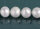 Echte Zucht-Perlenkette Weiße Perlen P013 weiß 10mm verstellbar 925 Silber Versc