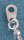 Perlencollier m. Staßsteinen P290 Weiß ca. 41cm Zucht Perlen 8mm Perlenkette
