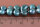 Perlenkette P388 Barocke Zuchtperlen ca. 8mm Ocean Blue