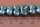 Perlenkette P388 Barocke Zuchtperlen ca. 8mm Ocean Blue