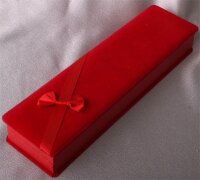 Geschenkbox Royal Rot Kette, Collier oder Schmuckset NEU