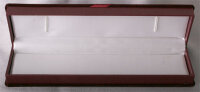 Geschenkbox Bordeaux Rot Kette, Collier oder Schmuckset NEU