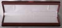 Geschenkbox Bordeaux Rot Kette, Collier oder Schmuckset NEU