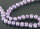 P067 Echter Süßwasser-Perlen-Strang oval 6-7mm 40cm lang offen violett